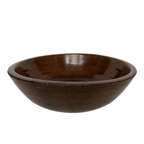 FIND ANTIQUE WOODEN DAIRY BOWL FOR SALE