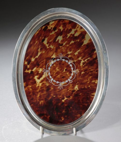 FIND ANTIQUE TORTOISESHELL AND SILVER TRAYS FOR SALE IN UK